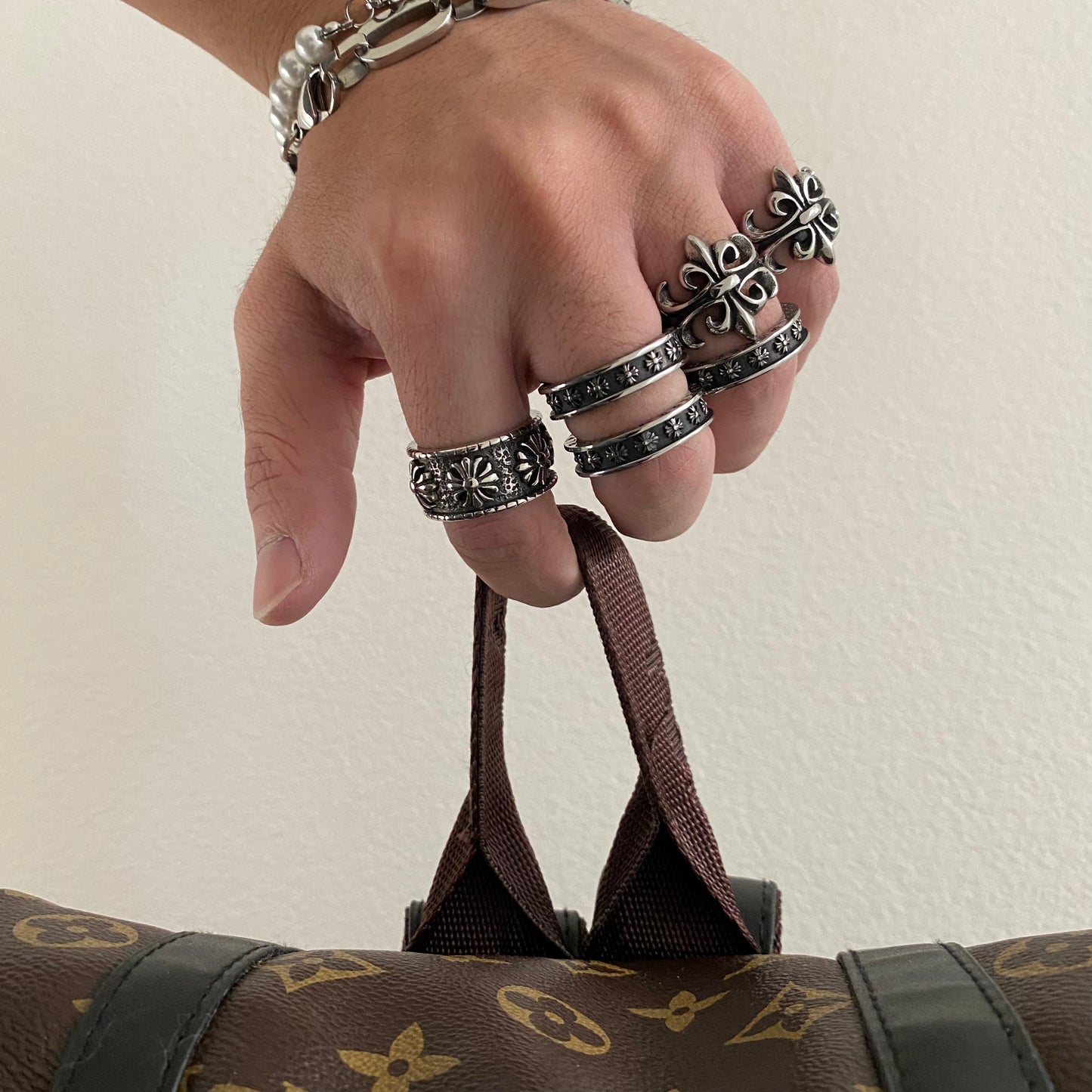 Cross Scripture Ring