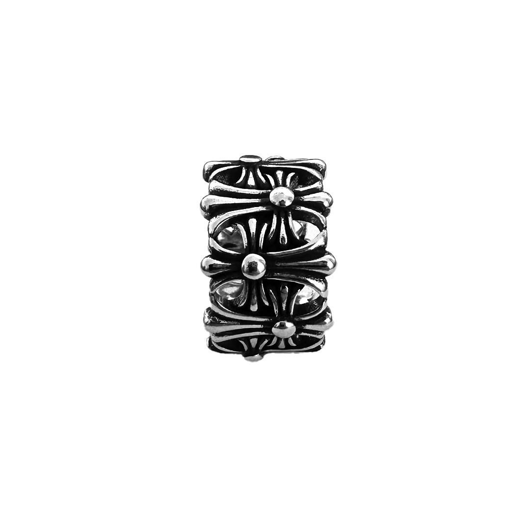 Fleur Cross Ring