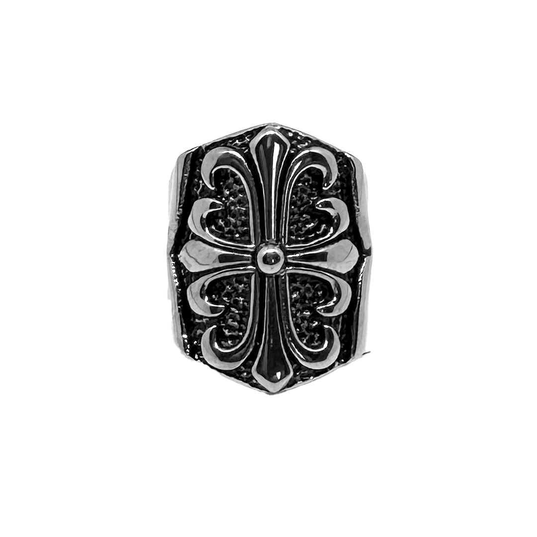 Fleur Shield Ring
