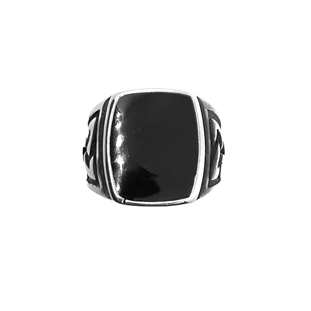 Black Gem Signia Ring