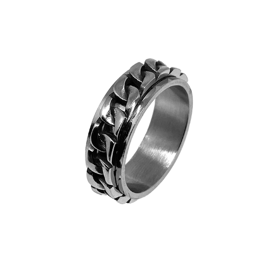 Cuban Spinner Ring