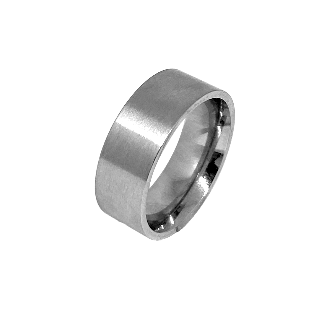 Brushed Steel Ring