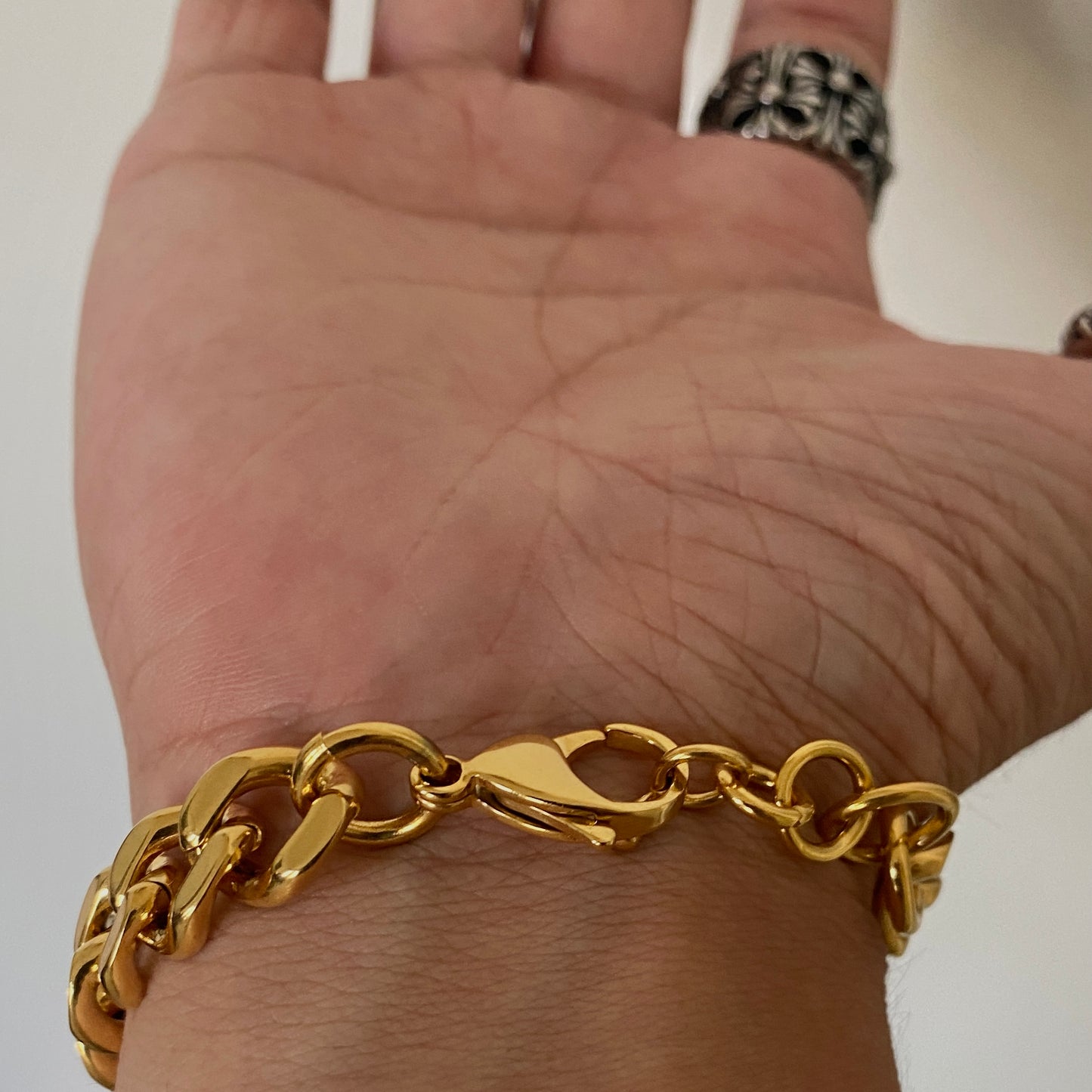 11.5m Gold Cuban Bracelet