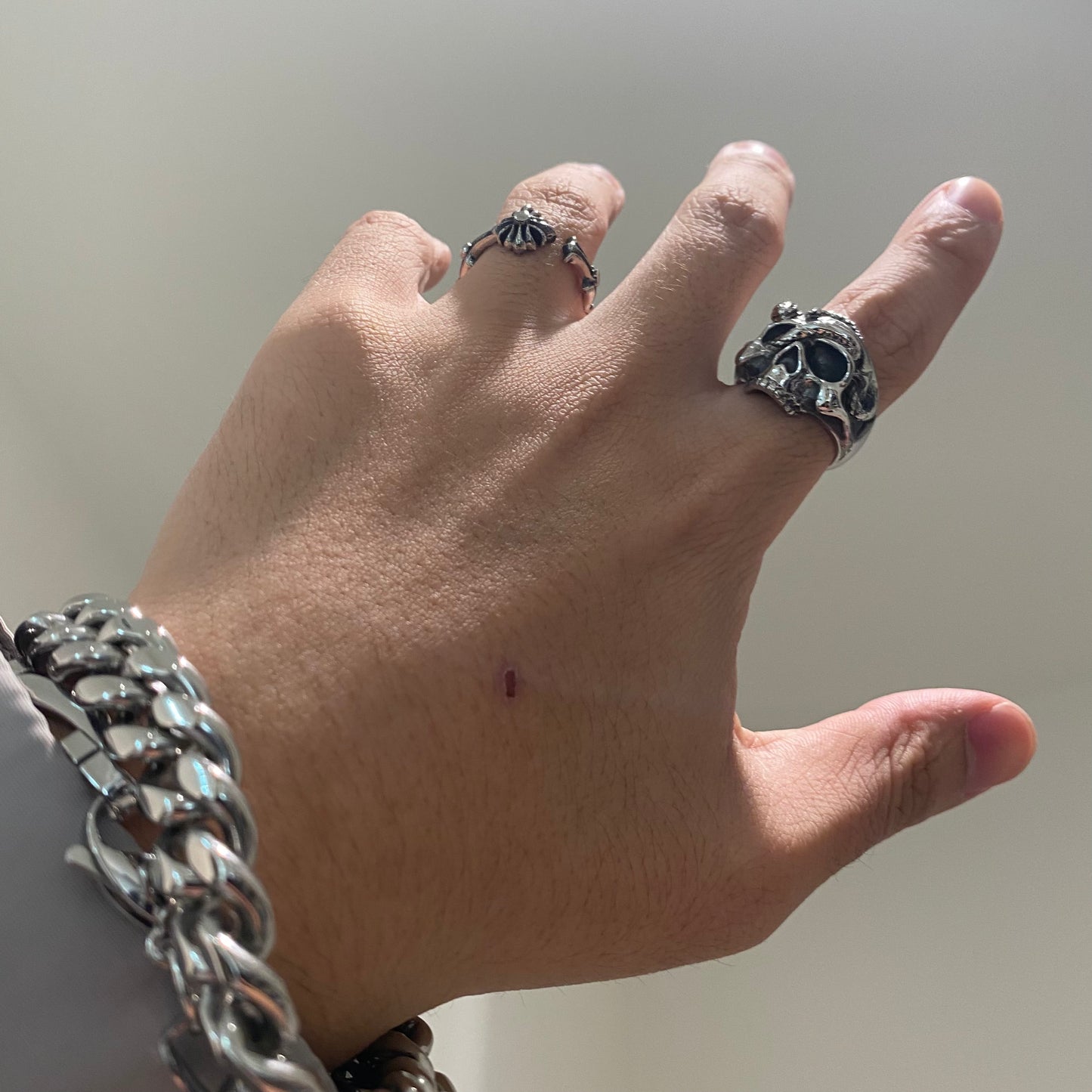 Serpent Skull Ring